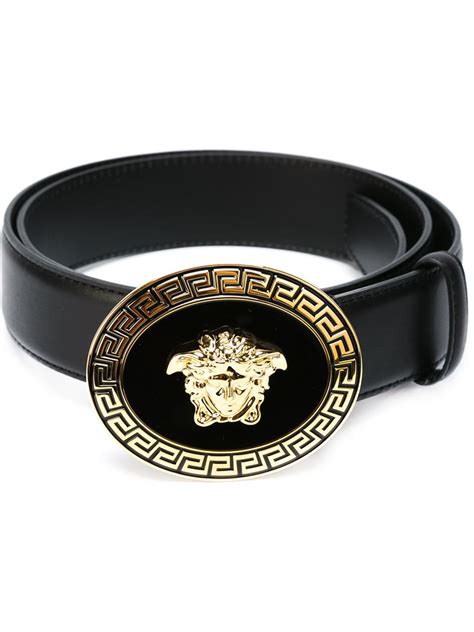 versace medusa medallion belt|Versace Medusa belt men.